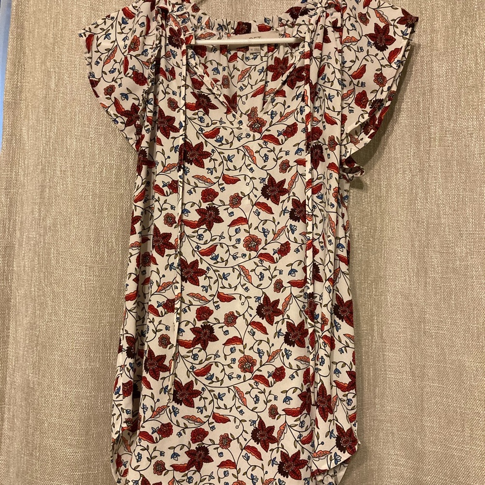 Floral Work Blouse 🌸💐